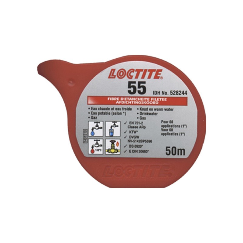 1 Loctite Afdichtingskoord Wit-50 Mt Pl.
