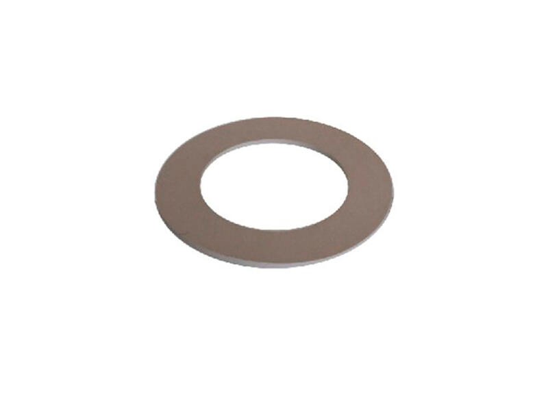 1 Platte Flens 5/4 Zwart 42x62x2 mm Hang