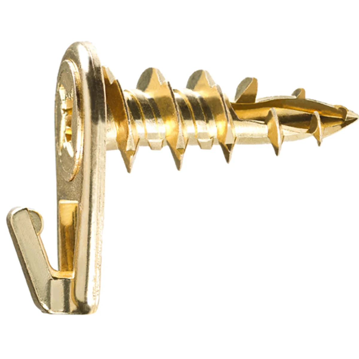 10 Gipsplaatplughaken, Wit 10x25mm