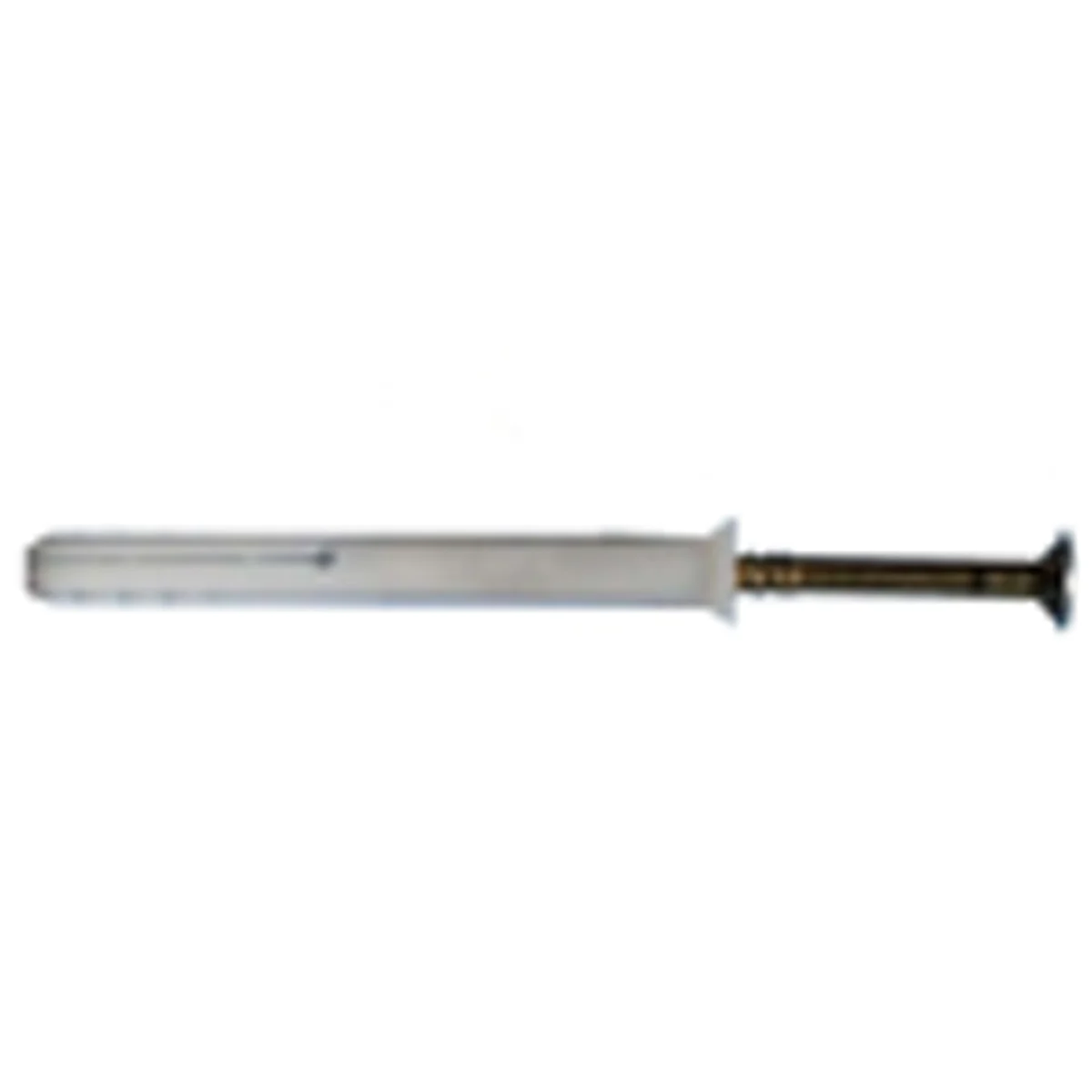10 Kozijnpluggen+schroefnagel 8x120mm