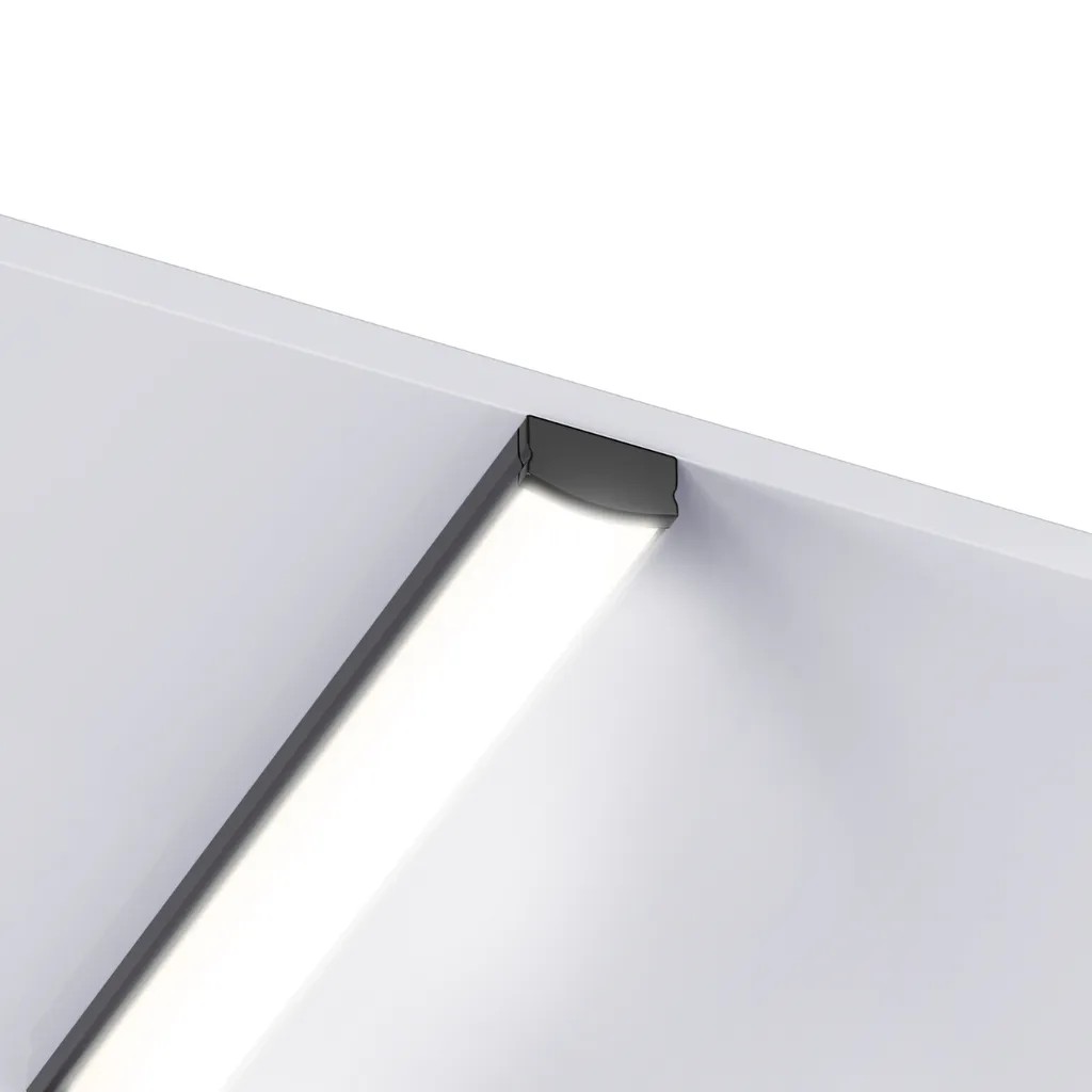 109020 - 2 m Led Profile Surface Black-Ldp 4