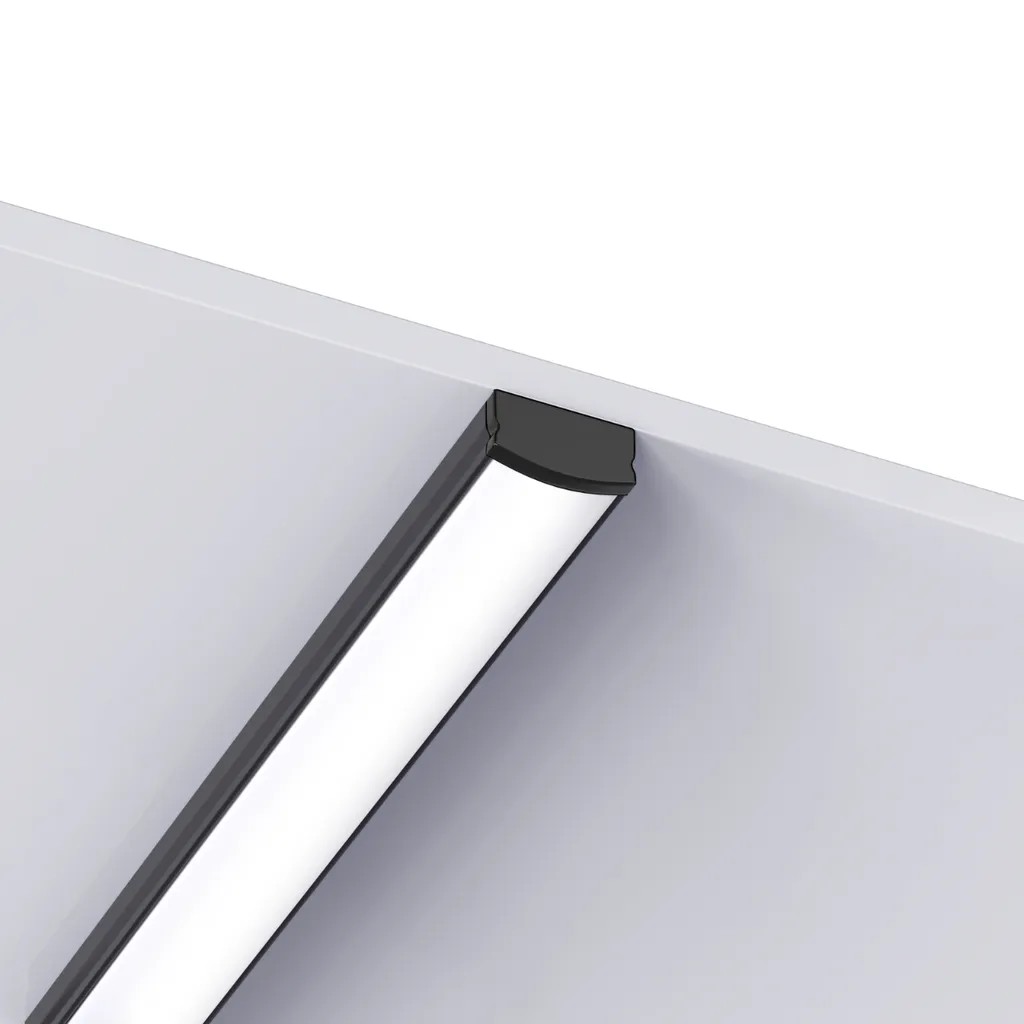 109020 - 2 m Led Profile Surface Black-Ldp 5