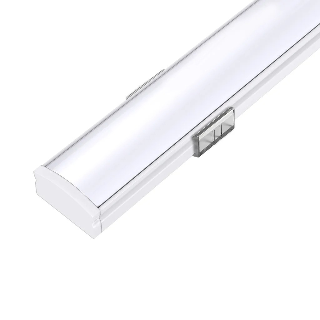 109023 - 2 m Led Profile Surface White Alu-Ldp