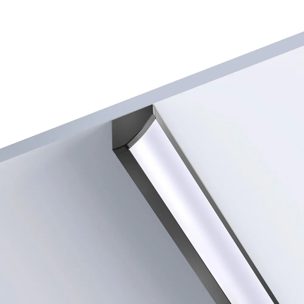 109029 - 2 m Led Profile Corner Black-Ldp 4