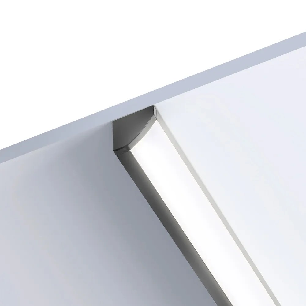 109030 - 1 m Led Profile Corner Black-Ldp 5