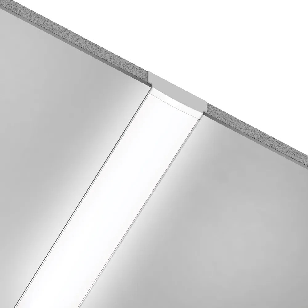 109036 - 2 m Led Profile Inbouw Gyproc Alu-Ldp 5