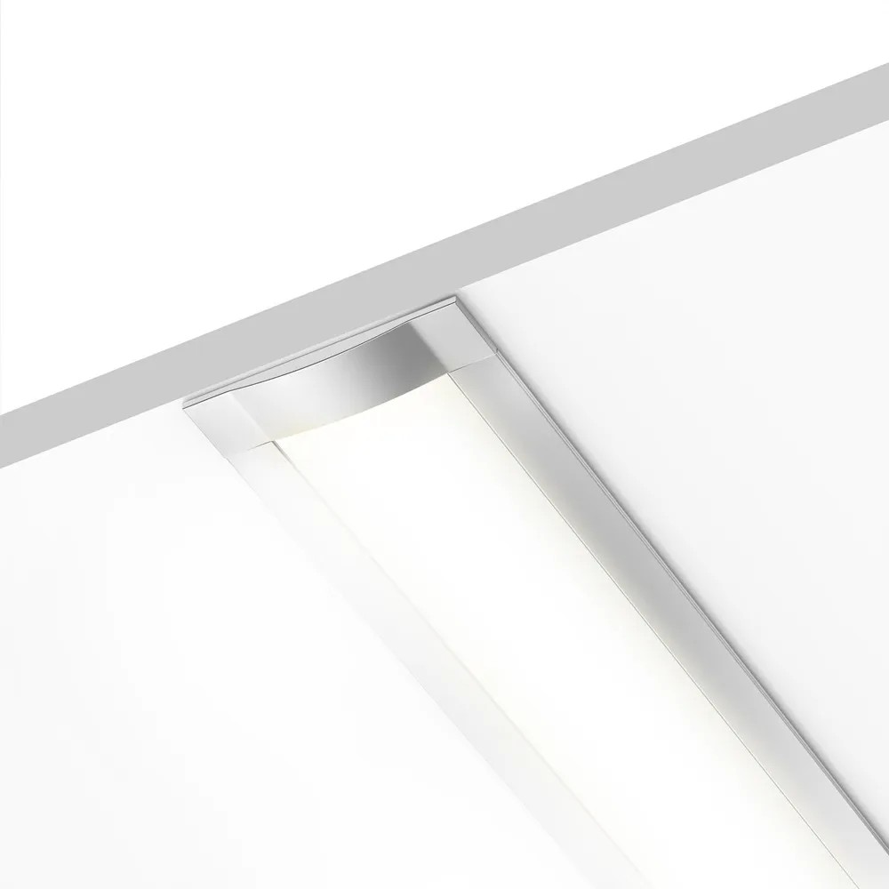 109071-1 m Led Profile Alu Recessed 1-Ldp 5
