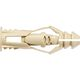 15 Universele Pluggen, Wit 6x29,5mm 2