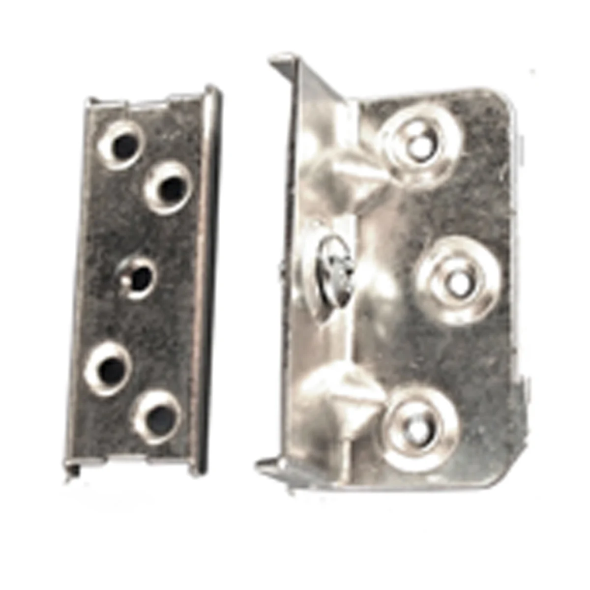 2 Bedverbindingen, Hoekvorm 90x36/40mm