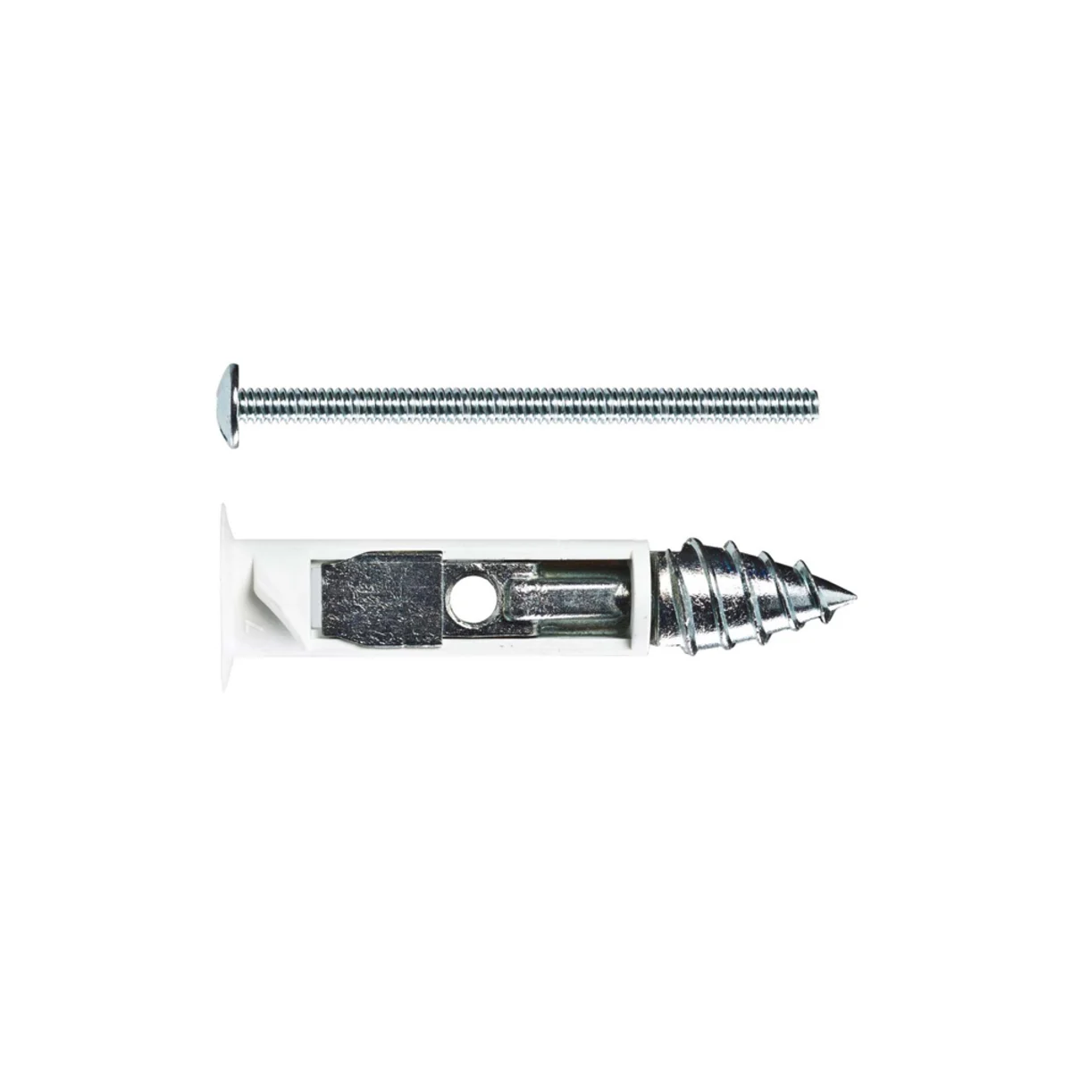 2 Giplaatpluggen +Bouten M4x50 10x53mm