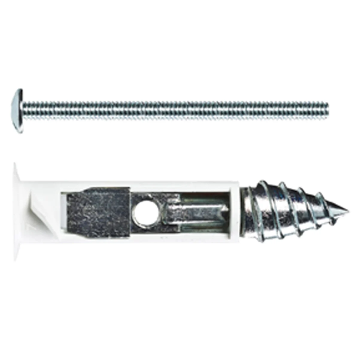 2 Giplaatpluggen +Bouten M5x50 11,5x63mm