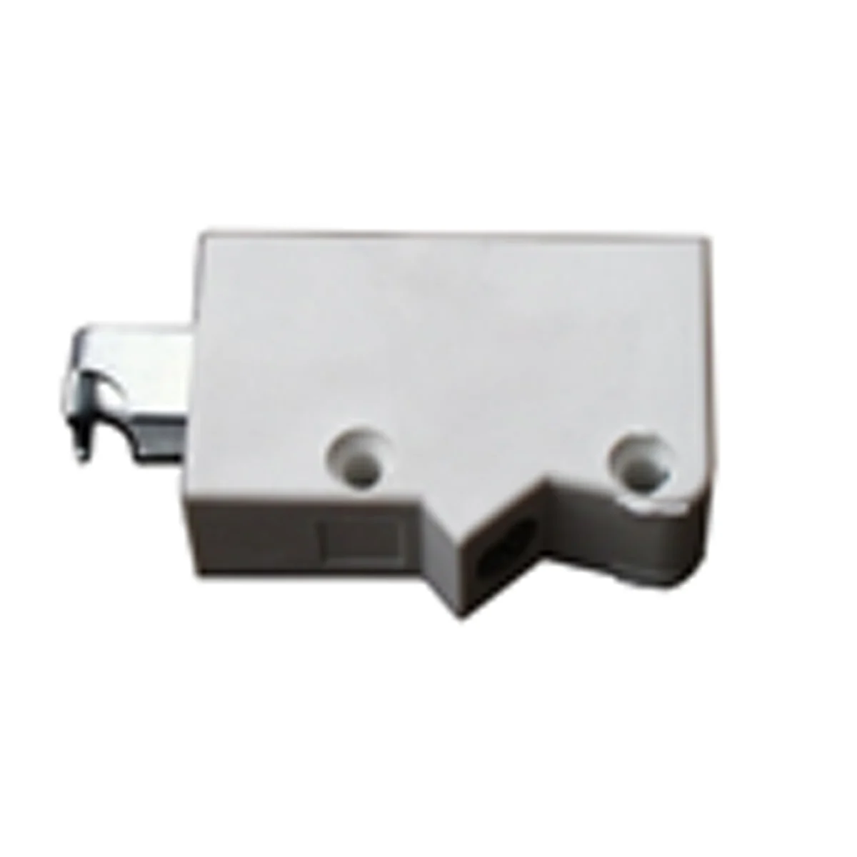 2 Kastophangers Wit Pvc 59x35x18mm