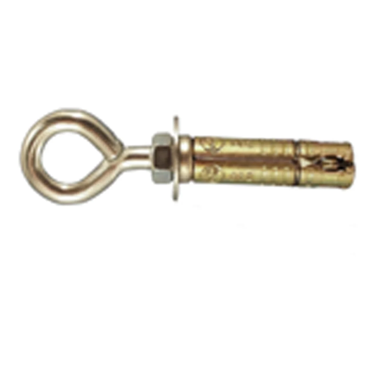 2 Keilbouten met Oogbout M10x110mm