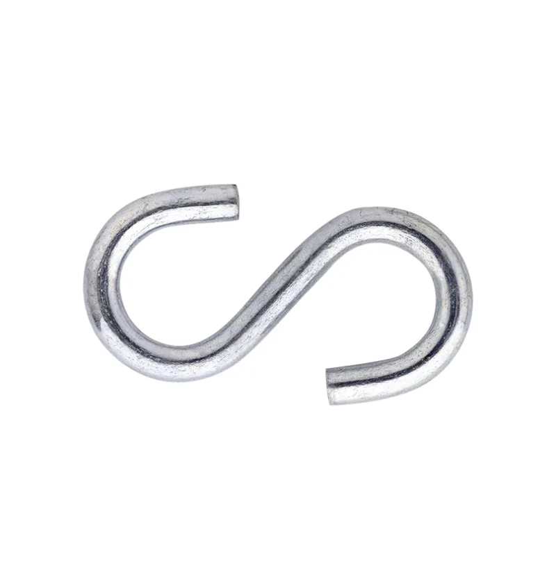 2 Open S-Haken Verzinkt 3x34mm