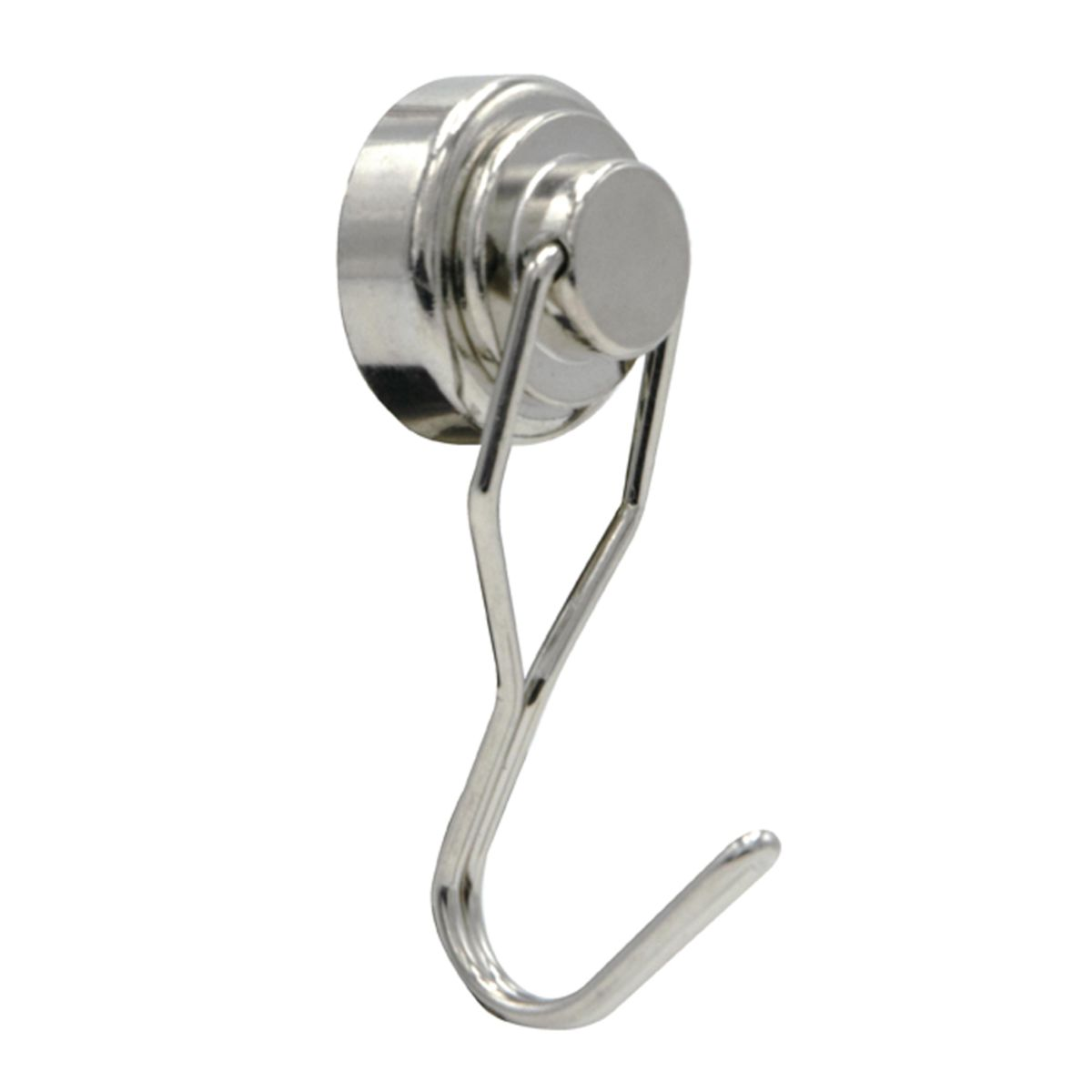 4 Neodymium Magn.met Draaibare Ring Zilverkl.