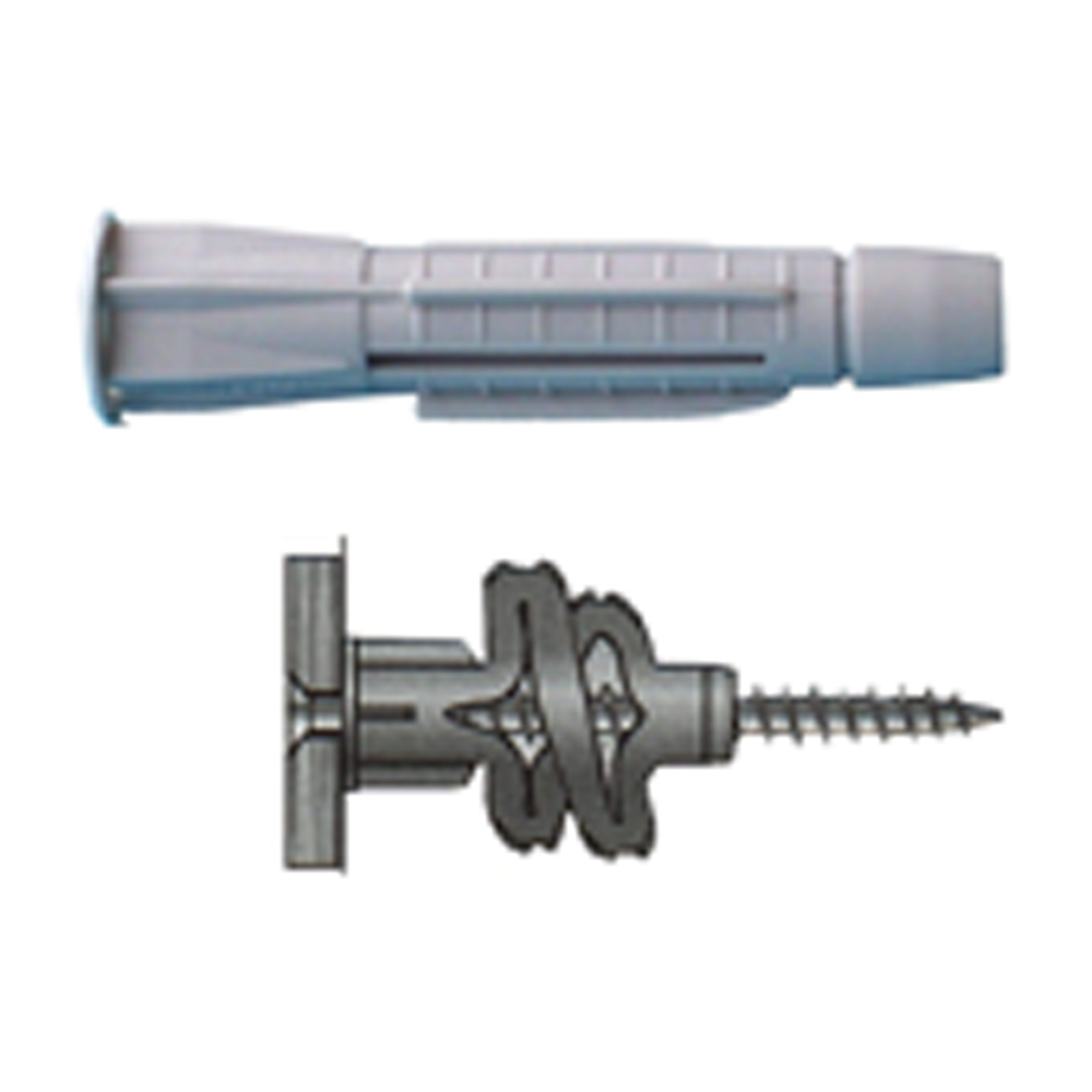 50 Universele Pluggen, Grijs 10 mm