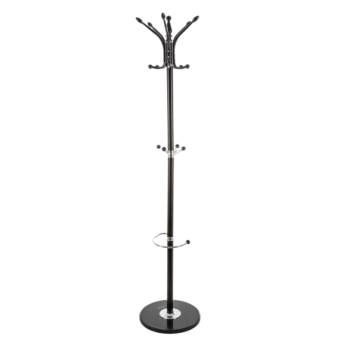 5five Kapstok Zwart 15t Blackmarble Marmer Voet