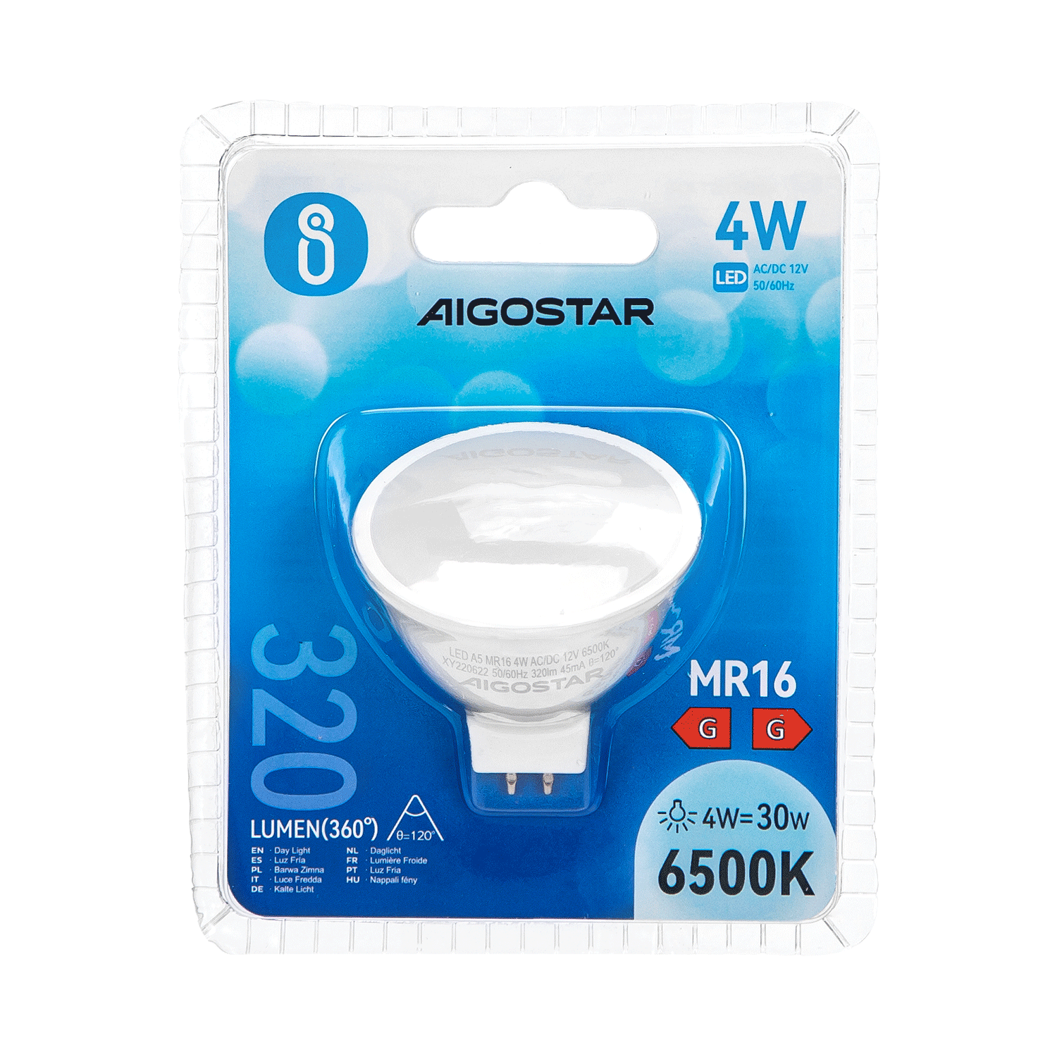 Aigostar Led Mr16 4w 6400k 5