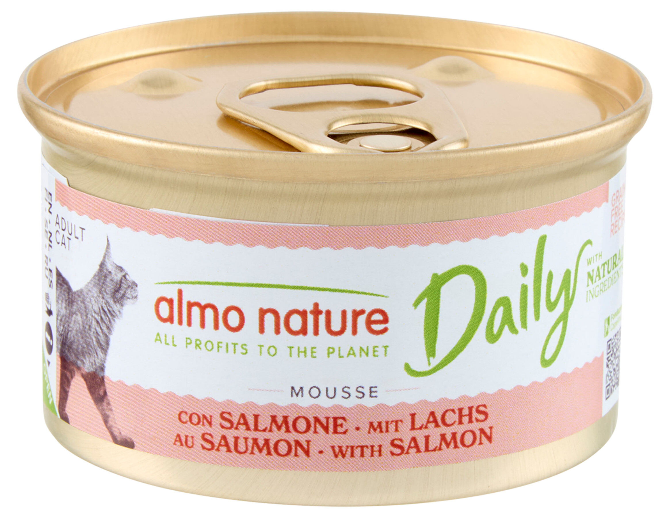 Almo Natuur Zalm 85gr