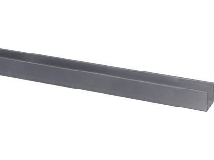 Alu 2 m U-Profiel 15 mm