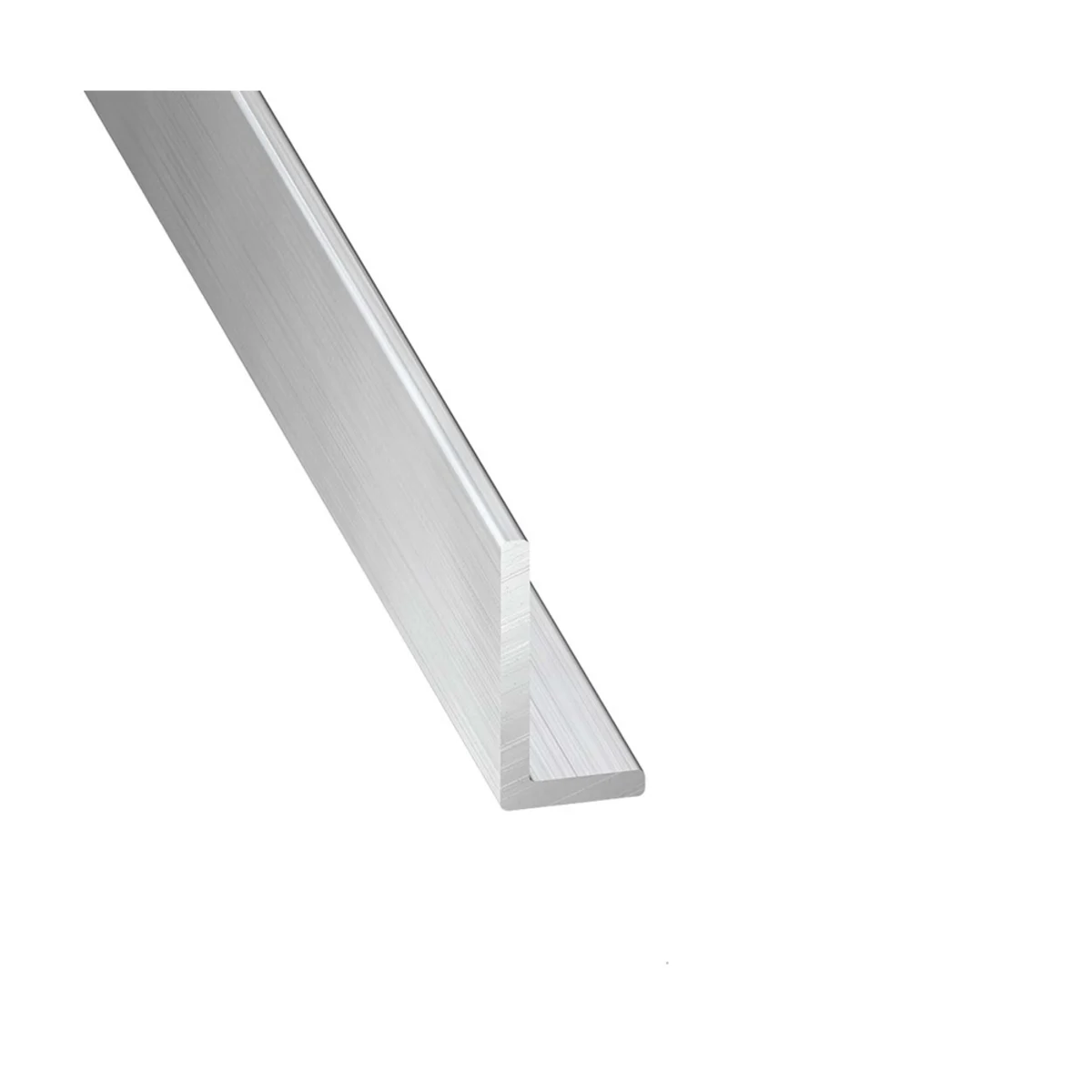 Hoekprofiel Alu Brut 20x10x1,5mm 2 m