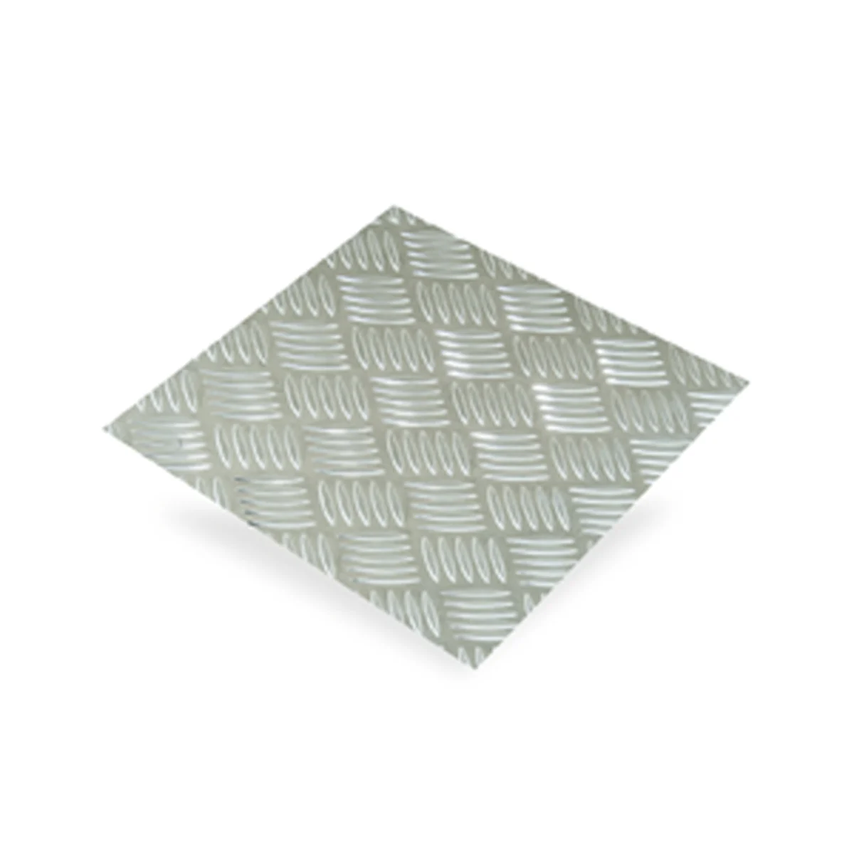 Alu Plaat Dambord Brut 1,5 mm 500x500mm