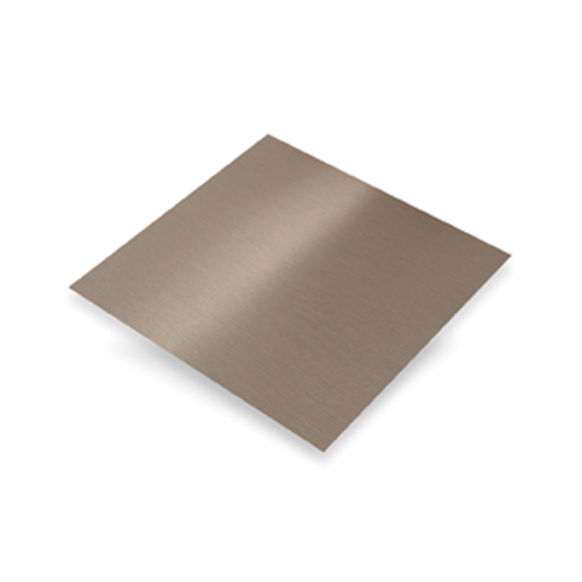 Alu Plaat Koper Geborsteld 0,5 mm 500x250mm