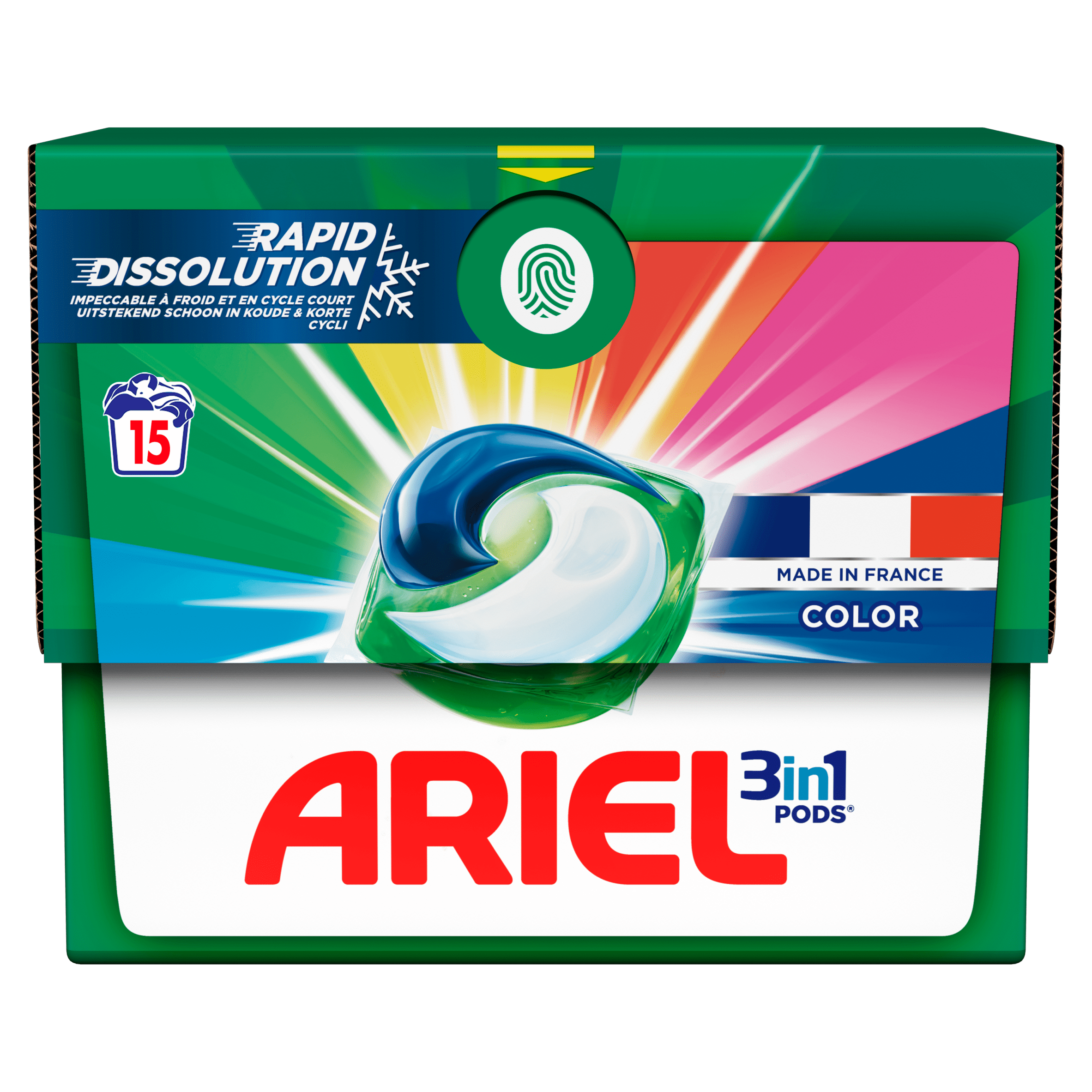 Ariel 3in1 Pods/15st Color