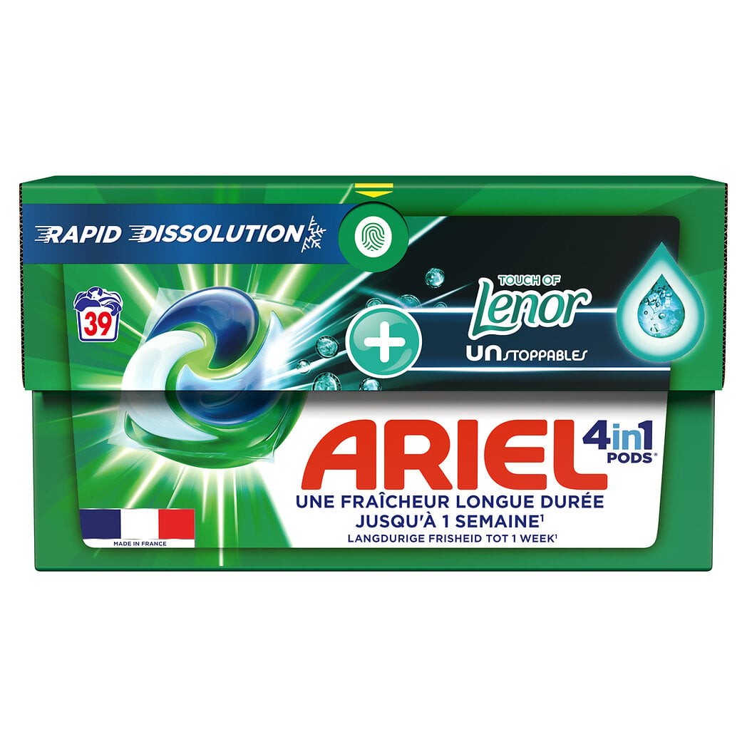 Ariel Pods 4 in 1 Lenor 39d