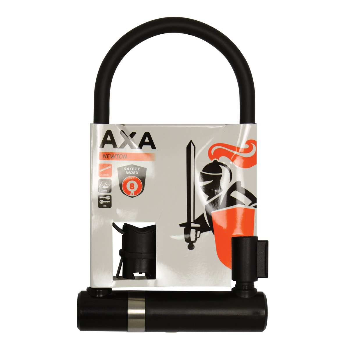 Axa U Lock Newton 230 mm 6
