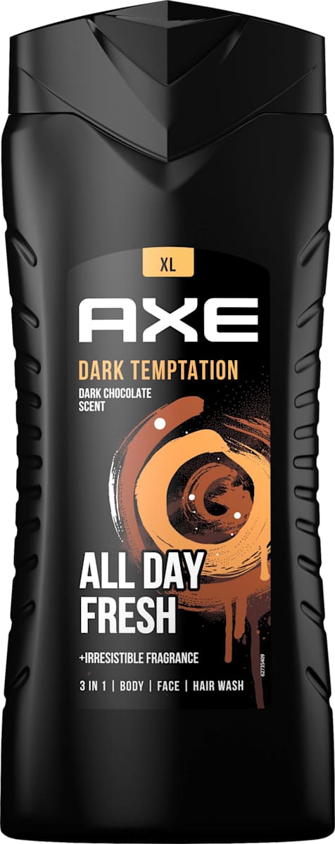 Axe - Douchegel Xl - 3in1 - Dark Temptation - Dark Chocolate