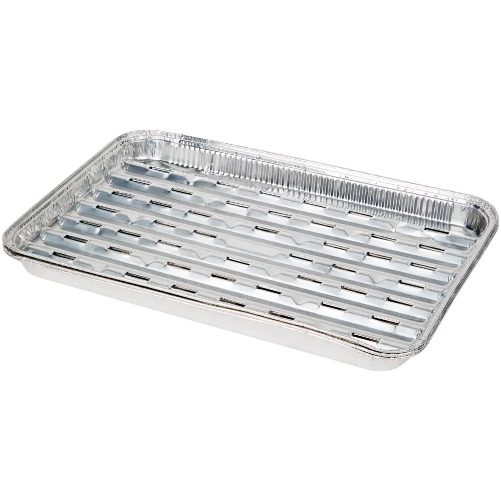 Bbq Grillschalen 3st Alu 23x34cm