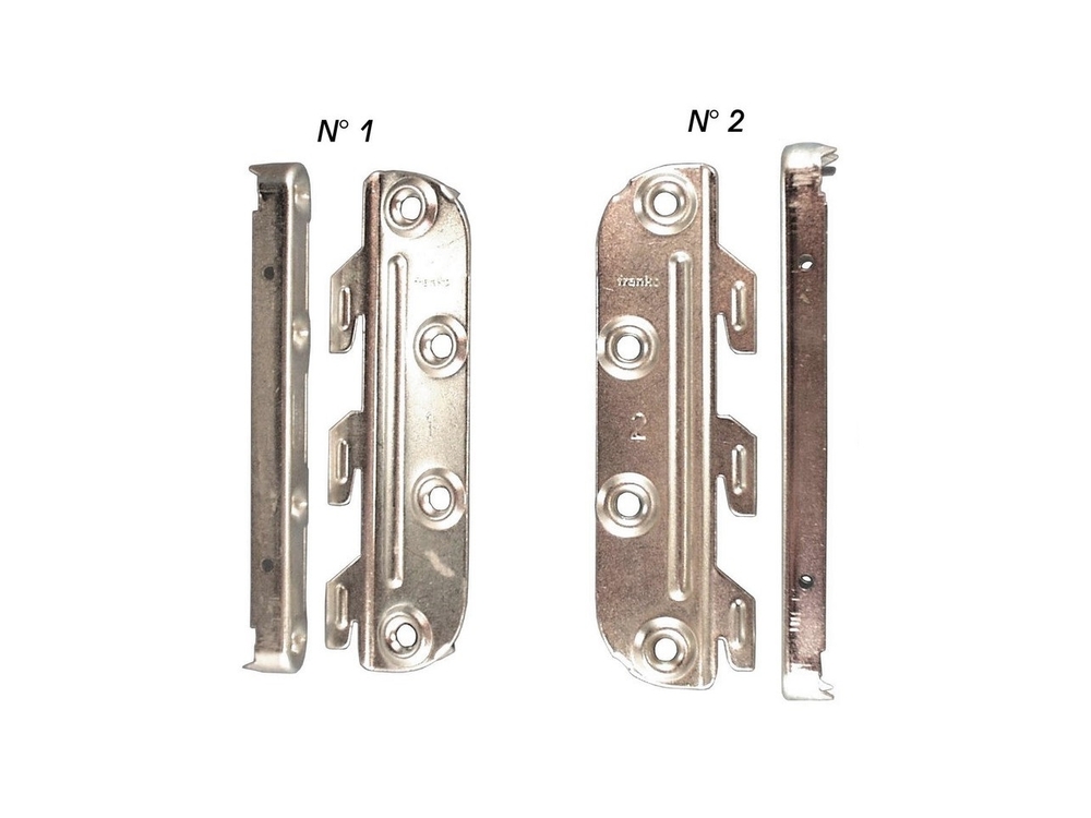 Bedverbindingshakensets Ls+rs 8st/pcs