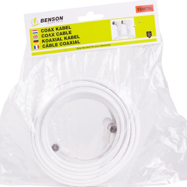 Bellson Coax Kabel 15 m