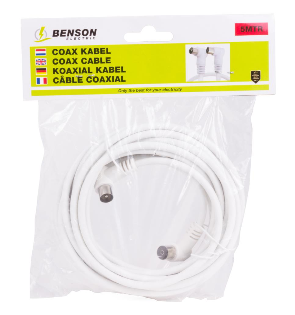 Bellson Coax Kabel 5 m 2