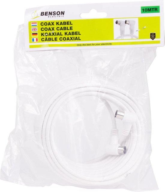 Benson Coax Kabel 10 m 5