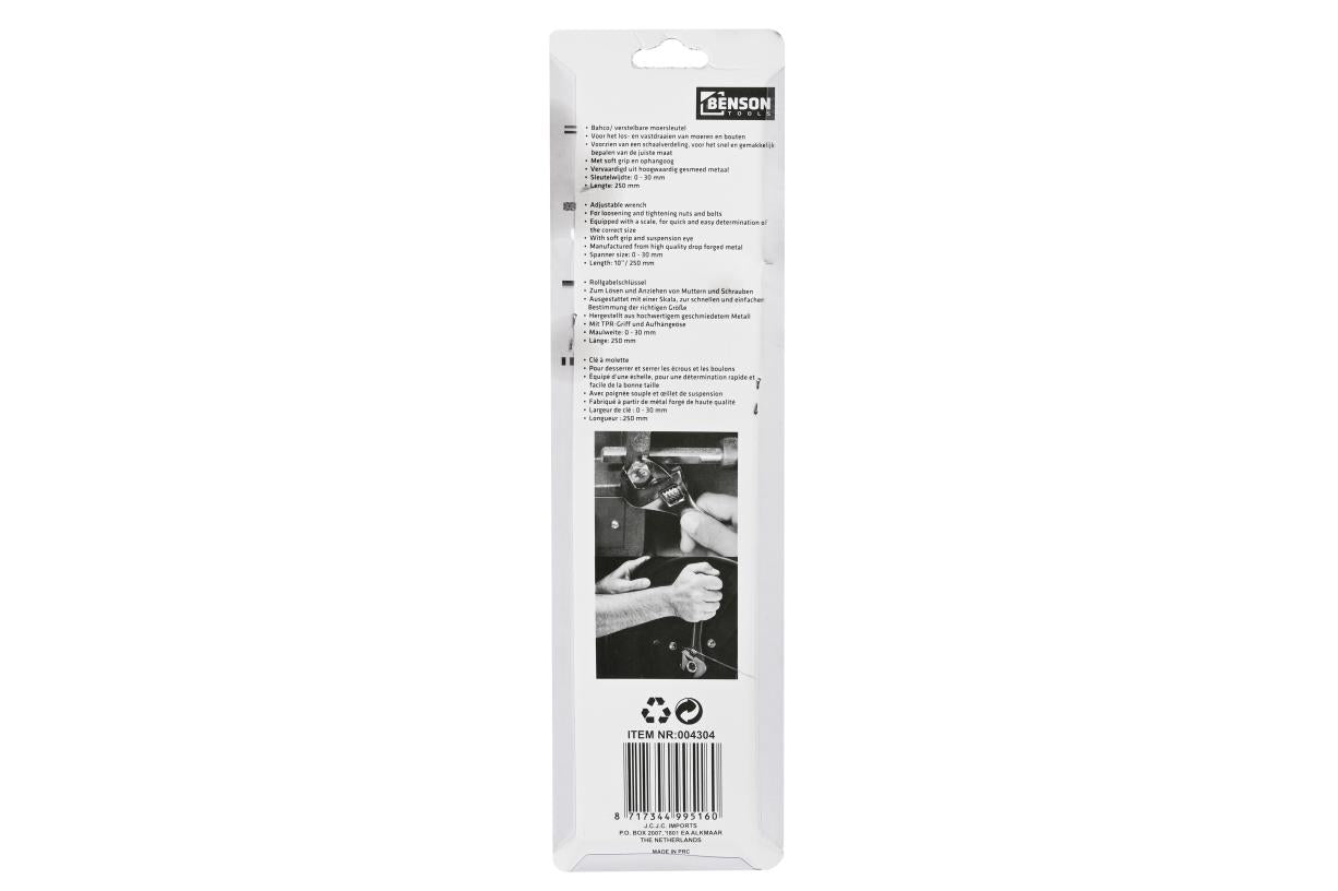 Benson Engelse Sleutel 10'' 2