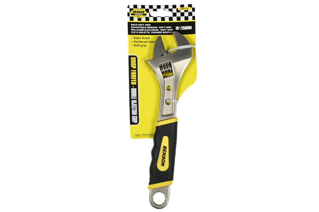 Benson Engelse Sleutel 10¨ Soft Grip 3