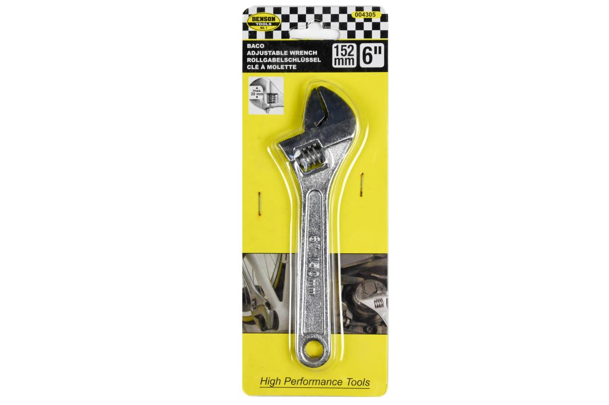 Benson Engelse Sleutel 6" 4
