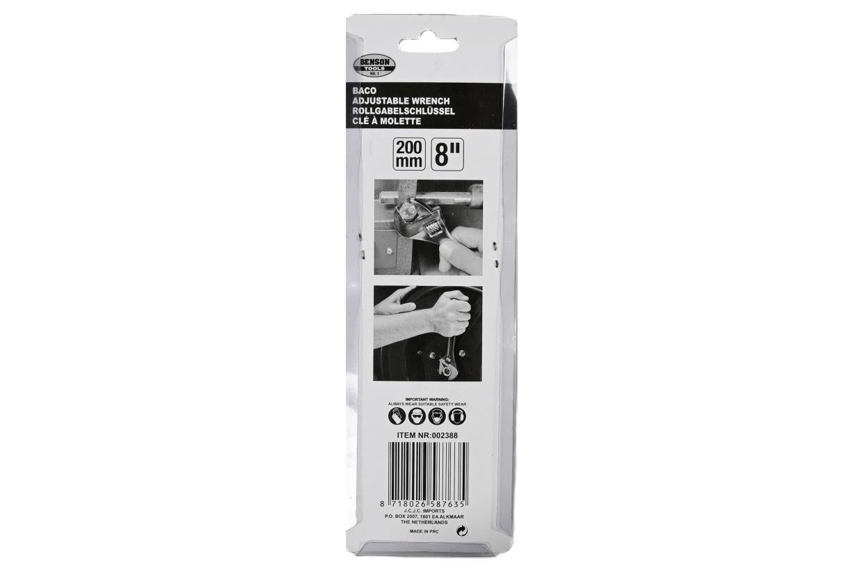 Benson Engelse Sleutel 8" 5