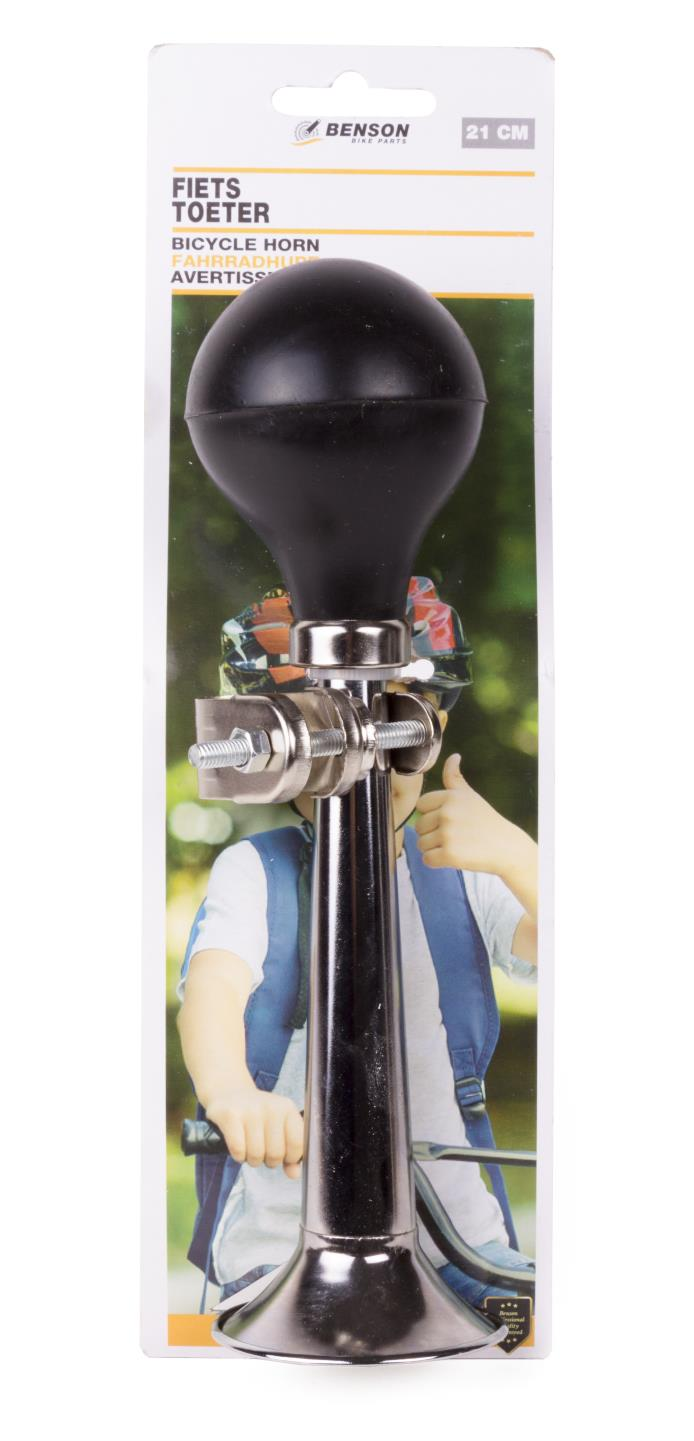 Benson Fiets Toeter 210 mm Chrome 3