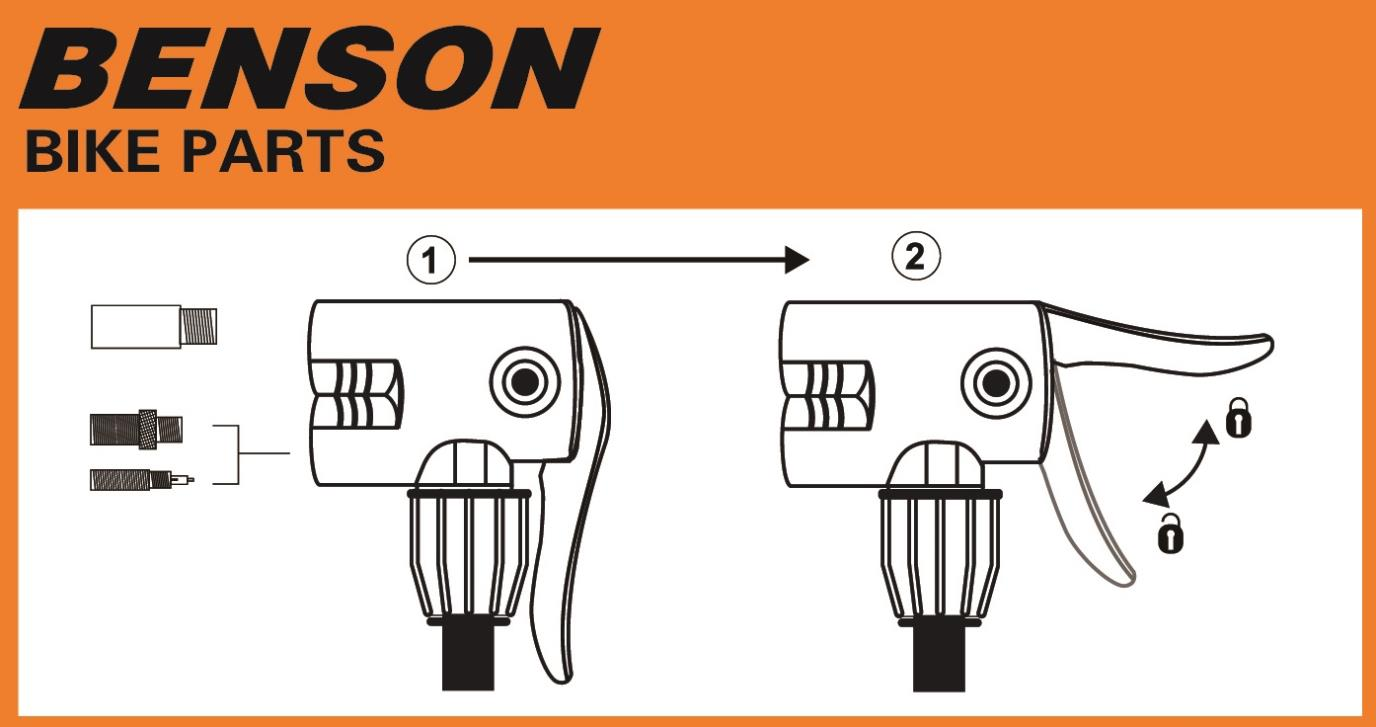 Benson Fietspomp 3