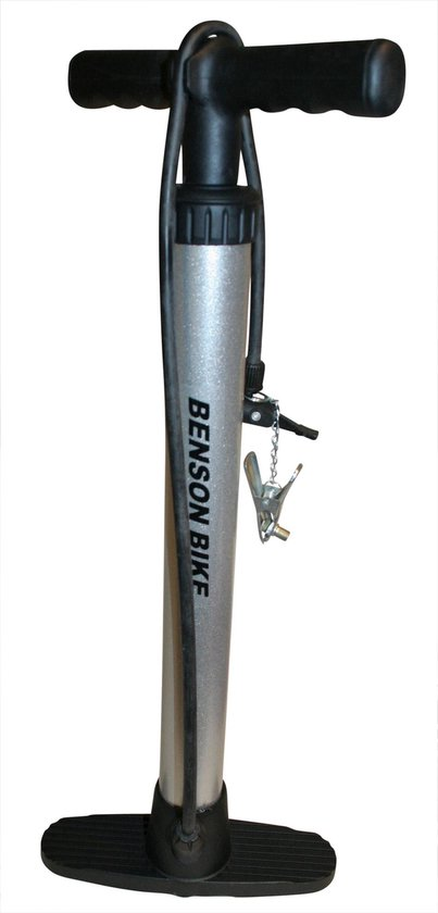 Benson Fietspomp Classic Zilver