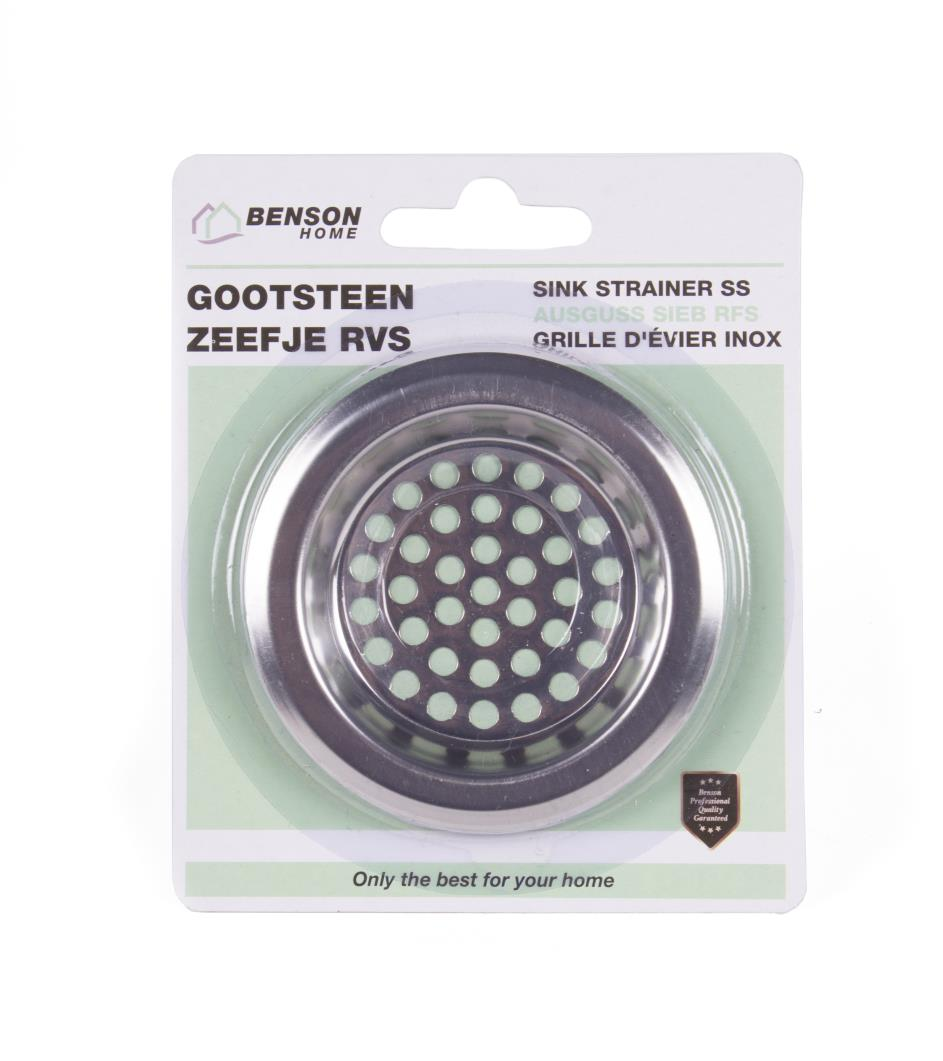 Benson Gootsteenzeef Rvs 2