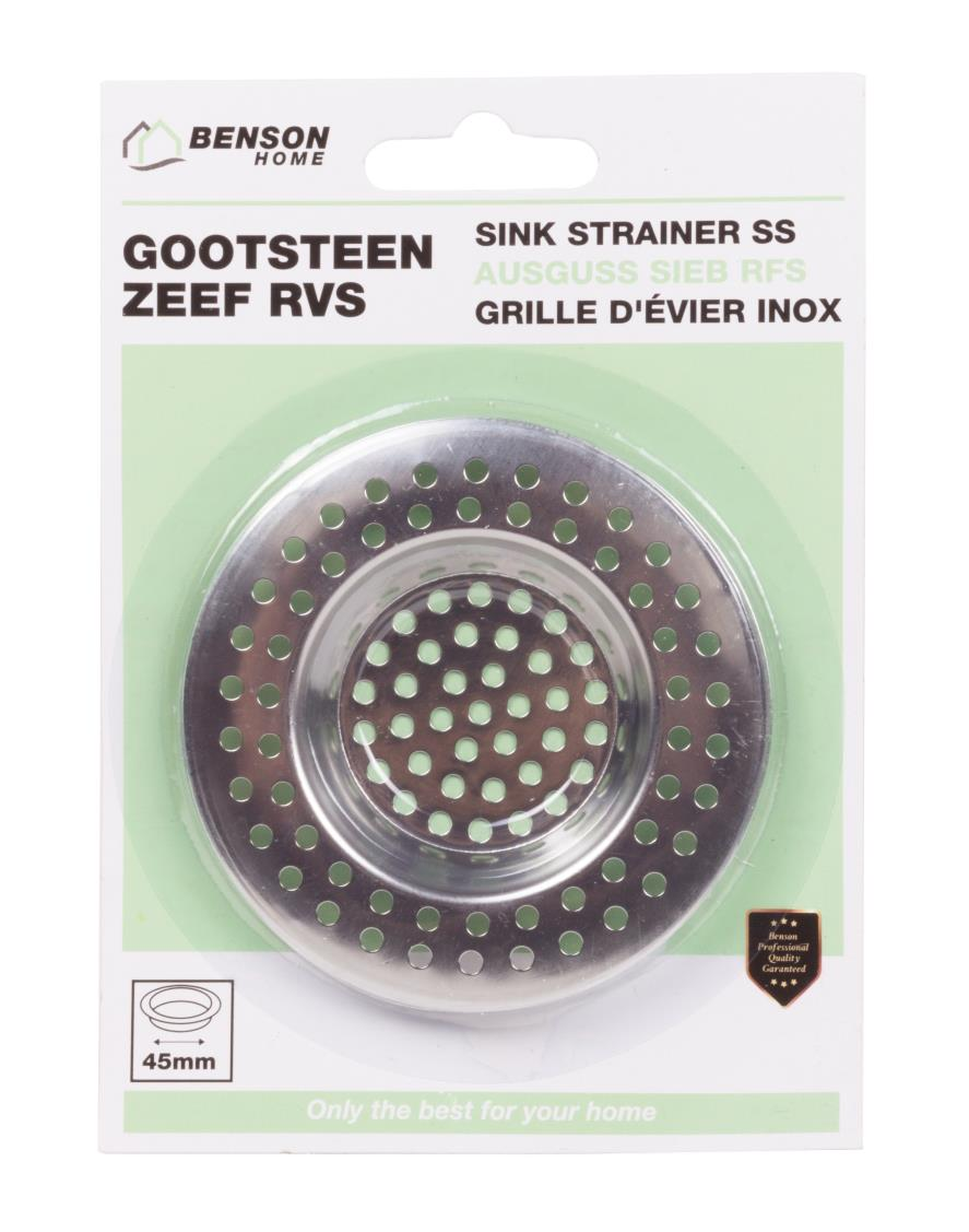 Benson Gootsteenzeef Rvs 2