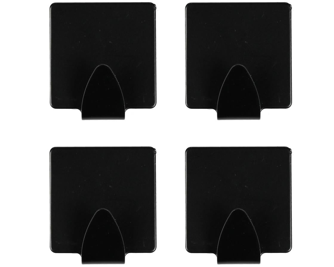 Benson Handdoekhouder Zwart 4st 2