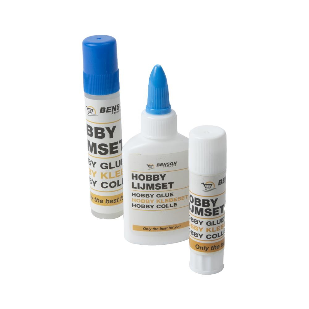 Benson Hobbylijmset 3dlg 2