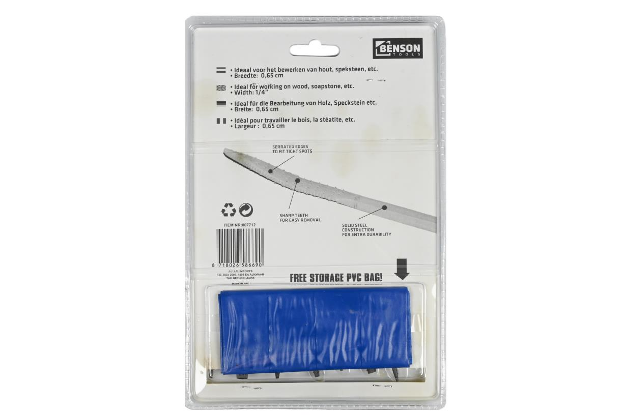 Benson Hout Raspen Set 8dlg 4