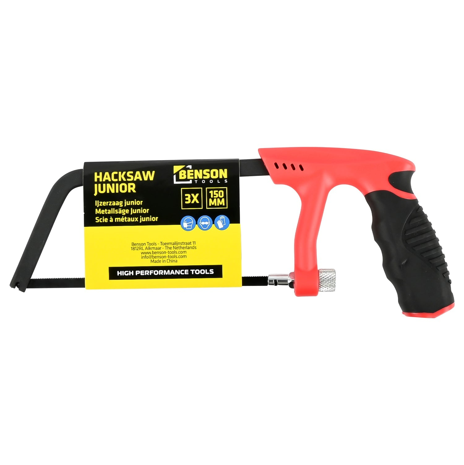 Benson Ijzerzaag Junior 150 mm + 3 Reserv 3