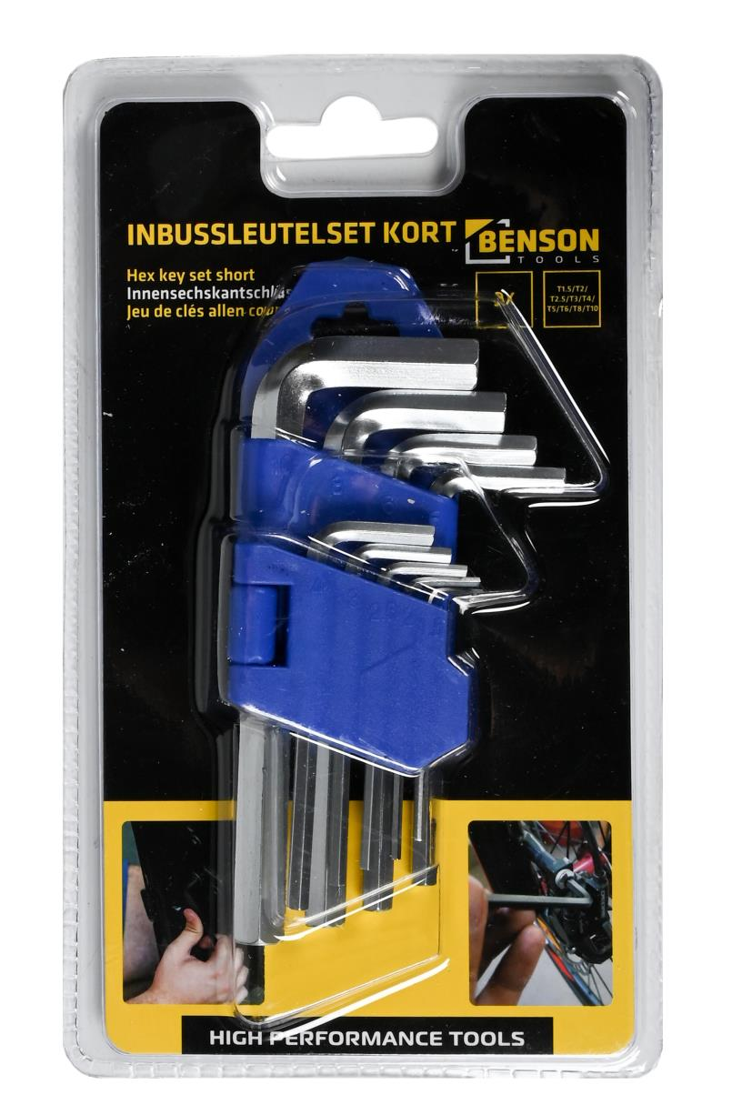 Benson Inbus Set 9dlg 2